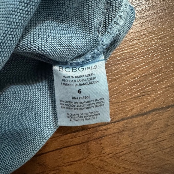 BCBGirls Navy Overalls with Heart Design - Picture 8 of 8